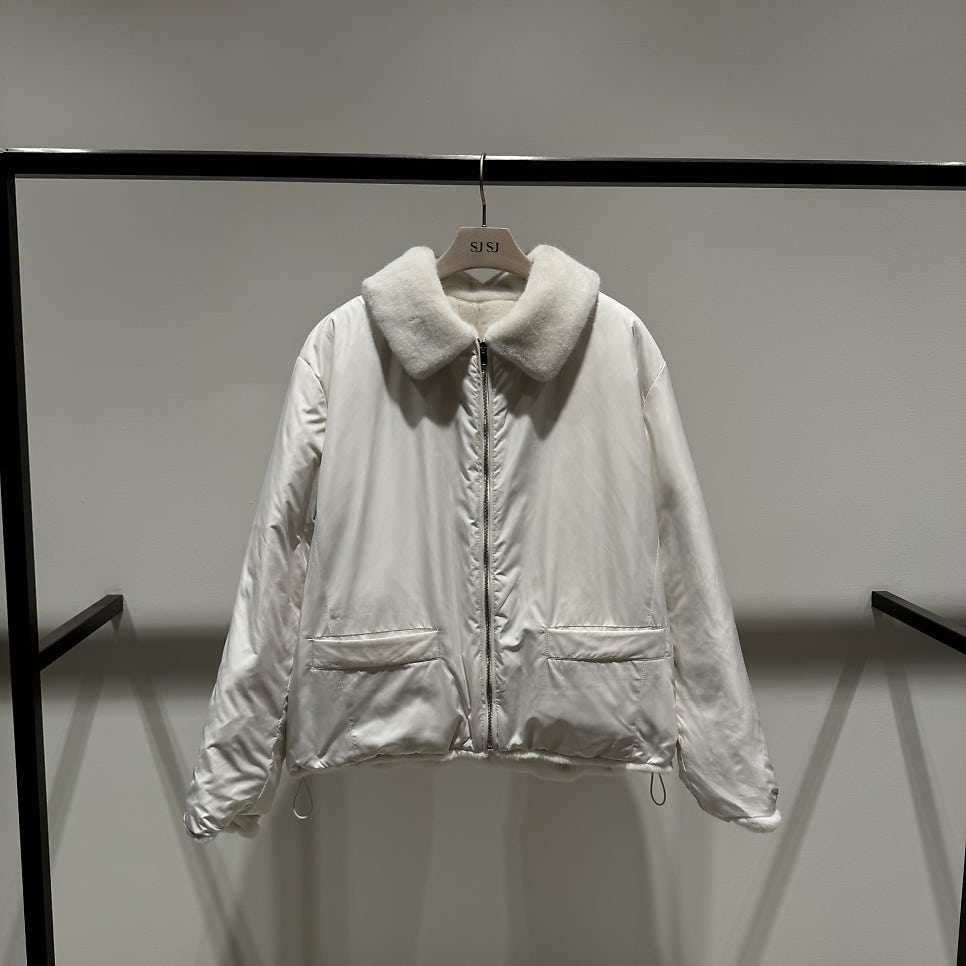 潮流直邮 韩国SJSJ正品 24冬 双面短款羽绒服SJ2EBWOTQ83W