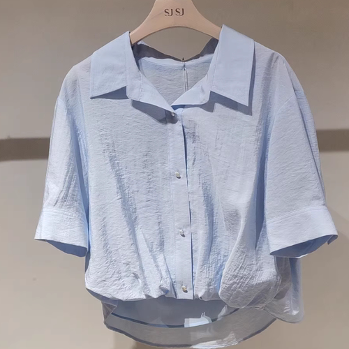 潮流直邮  韩国SJSJ专柜代购   25夏 休闲衬衫SJ2F5WSH393WD