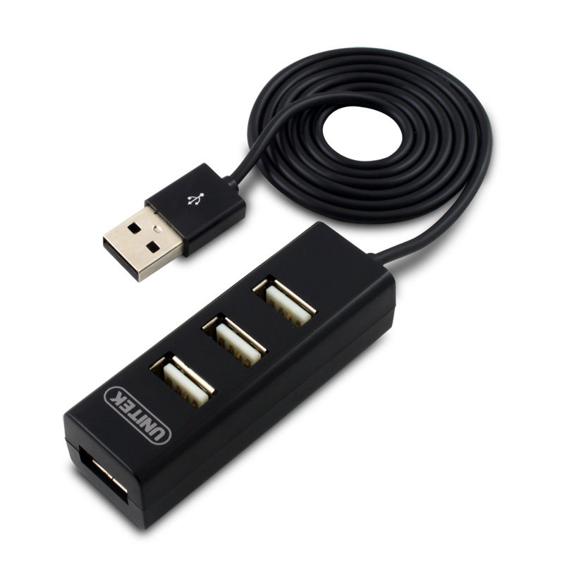 优越者usb2.0分线器电脑usb hub分线器多接口USB集线器扩展转换器