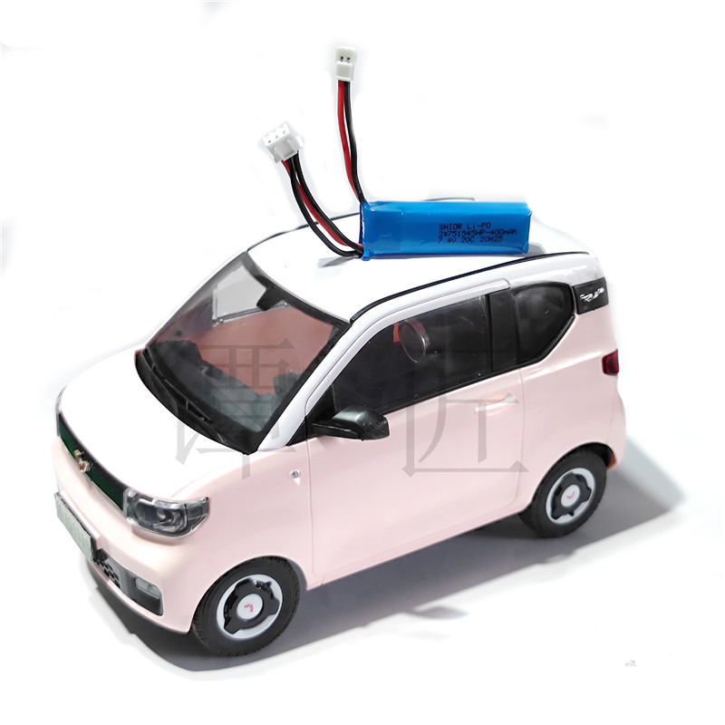 장난 꾸러기 드래곤|CHUANGXINGDA HONGGUANG 미니 WULING HONGGUANG MINIEV 원격 제어 자동차 업그레이드 및 수정 2S 배터리