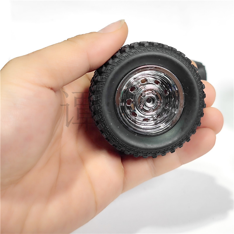 원격 제어 모델 자동차 허브 타이어 5MM 외경 61MM 타이어 타이어 피부 야생 암소 장난 꾸러기 용과 결합 범용