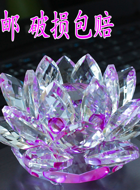 水晶珠宝柜台供佛酥油灯创意摆件