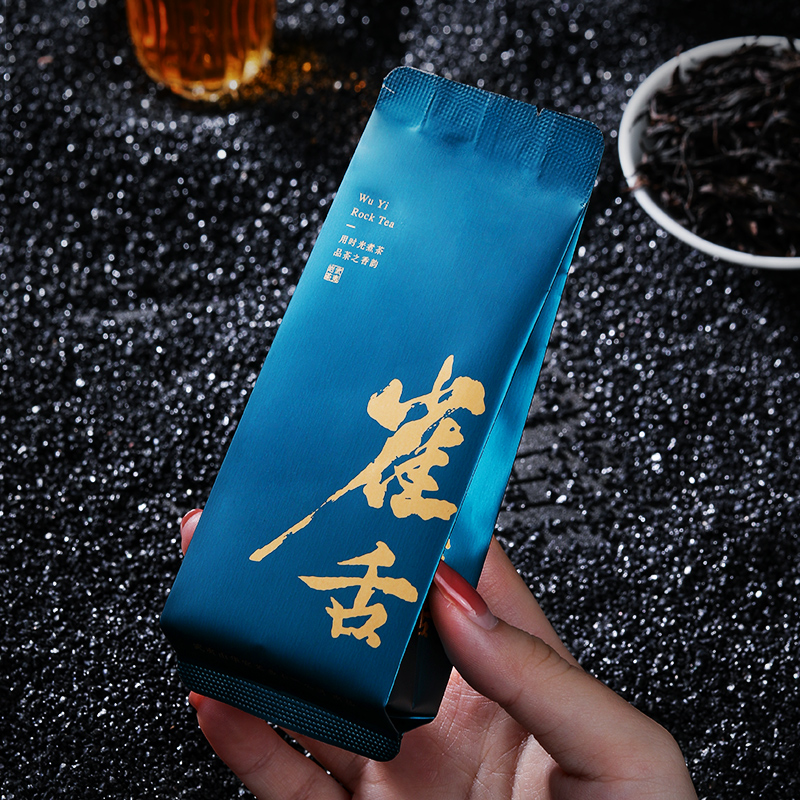 雀舌茶 武夷岩茶茶叶花果香型 特级大红袍品种茶品鉴装加长泡袋装