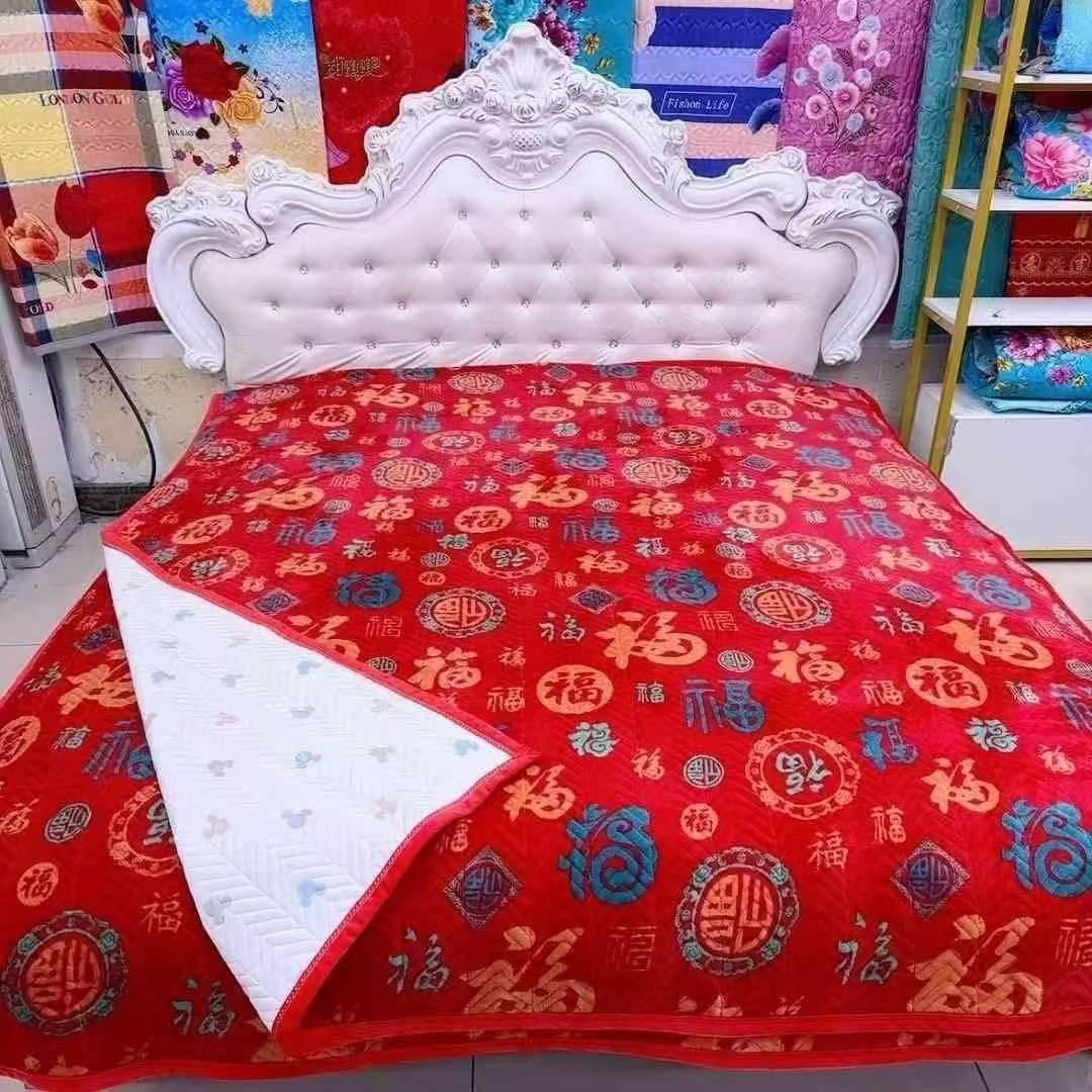 牛奶绒加厚新款床盖冬季加绒保暖珊瑚绒亲肤保暖通用榻榻米炕盖