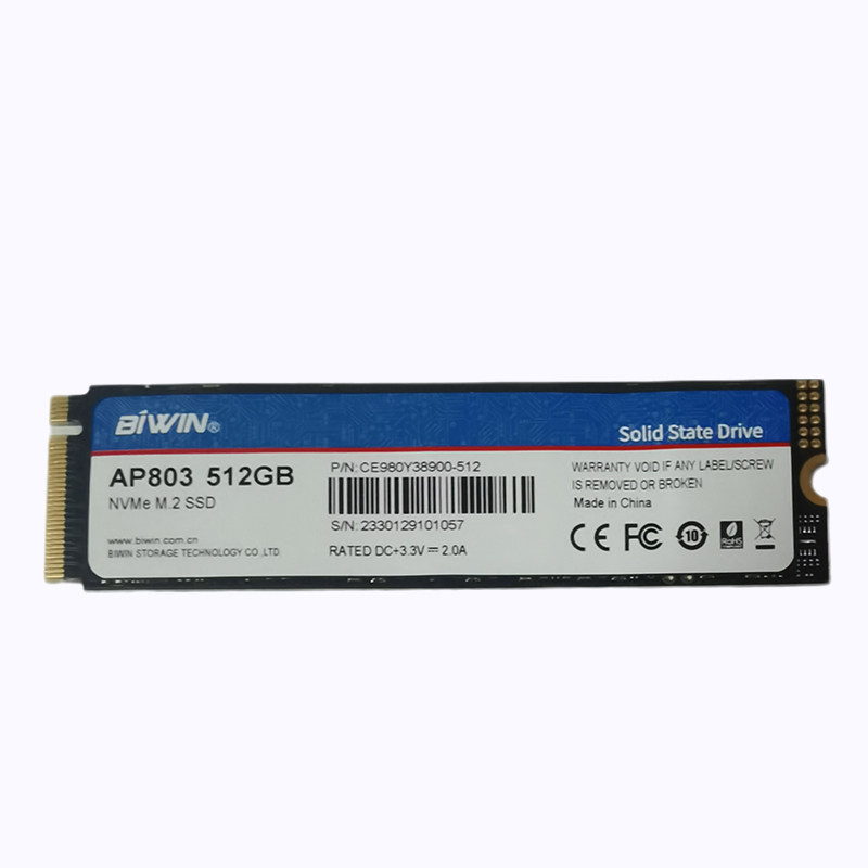 BIWIN 512G|1T|2T 솔리드 스테이트 드라이브 분해 PCIE NVME M.2 2280 노트북 SSD