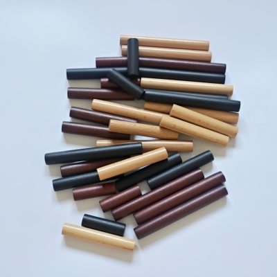 实木洞洞板置物架配件小木棒原木火柴棒木棍圆棍挂件装饰15mm圆孔