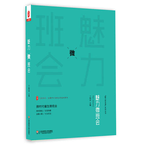正版  魅力微班会 大夏书系全国中小学班主任培训用书 丁如许著 微时代催生微班会 华东师范大学出版社