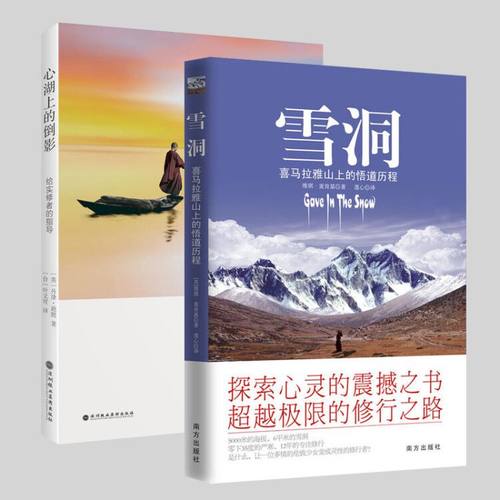 现货 2册心湖上的倒影+雪洞 在喜马拉雅山上的悟道历程 正版书 丹津葩默维琪麦肯基 身心灵修行 天下智慧立品
