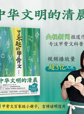 正版书  了不起的甲骨文 李右溪著 台海出版社 北京贝贝特