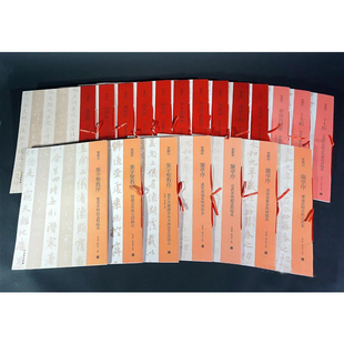 正版图书 双观帖系列20册 黄庭经集字圣教序兰亭序乐毅论灵飞经洛神赋十三行十七贴孝女曹娥碑 邓宝剑 赵安悱 主编 文物出版社