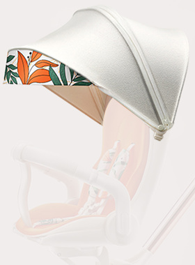 丸丫T6二代plus遛娃神器替换配件防晒顶棚连接器铁支架坐垫前跨带