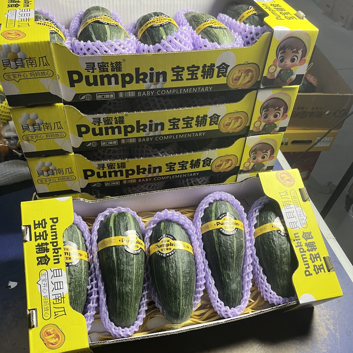 寻蜜罐贵族南瓜金丝南瓜日本品种贝贝南瓜粉糯香甜板栗味礼盒顺丰