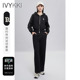 两件套休闲简约连帽外套显瘦女装 运动套装 新款 IVYKKI艾维春季