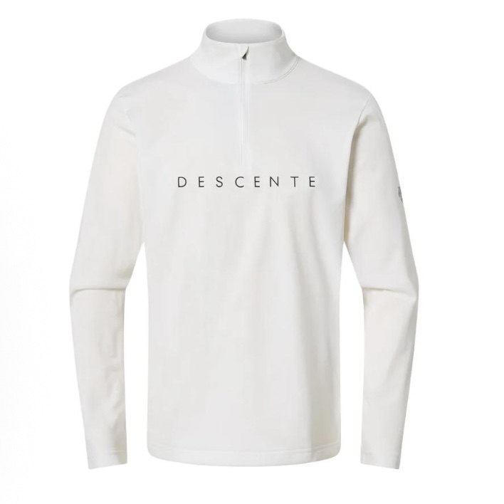 DESCENTE/迪桑特2025秋冬Ski字母半拉链立领滑雪内搭男款长袖,运动服/休闲服装,运动T恤,淘宝优惠券,粉丝福利购,淘宝优惠卷
