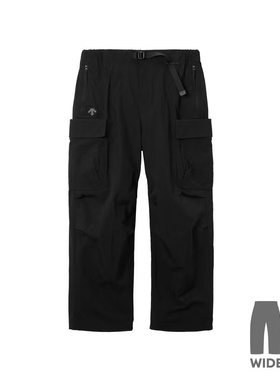 DESCENTE/迪桑特Woven Taslan Cargo 都市户外编织宽松阔腿工装裤