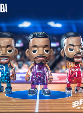 王牌化身NBA球星ACE透明球体手办MONEYBALL麦迪大号盲盒手办
