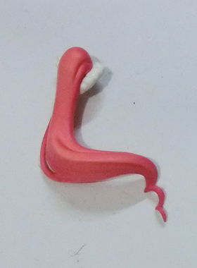 正版散货 GSC大粘土人配件 红色马尾辫  分尸