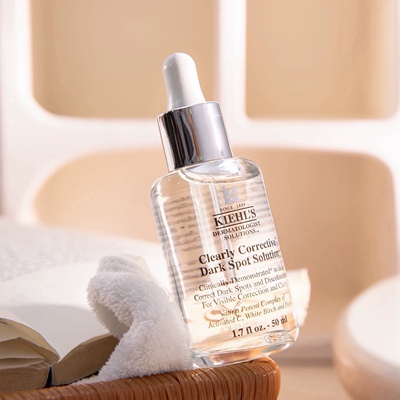 科颜氏美白淡斑精华液小白瓶