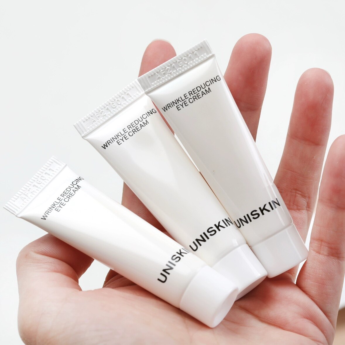 优时颜微笑眼霜6g*3支 一代淡干纹紧致保湿滋润