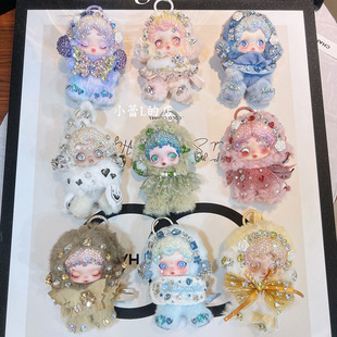 SKULLPANDa光织园系列SP二代水钻毛绒挂件挂饰ins