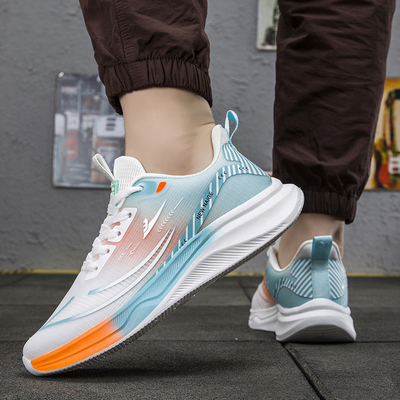 特价男鞋2025新款透气跑步鞋减震夏季网面透气运动鞋软底休闲鞋男