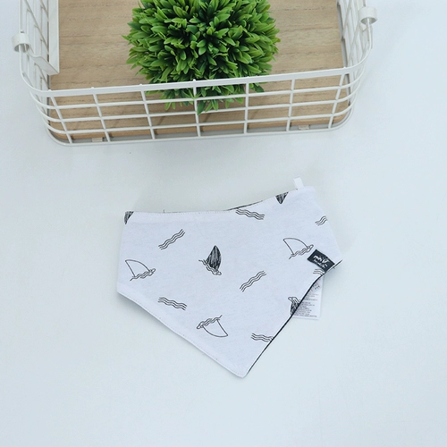 Детский шарф, слюнявчик, хлопковый марлевый нагрудник