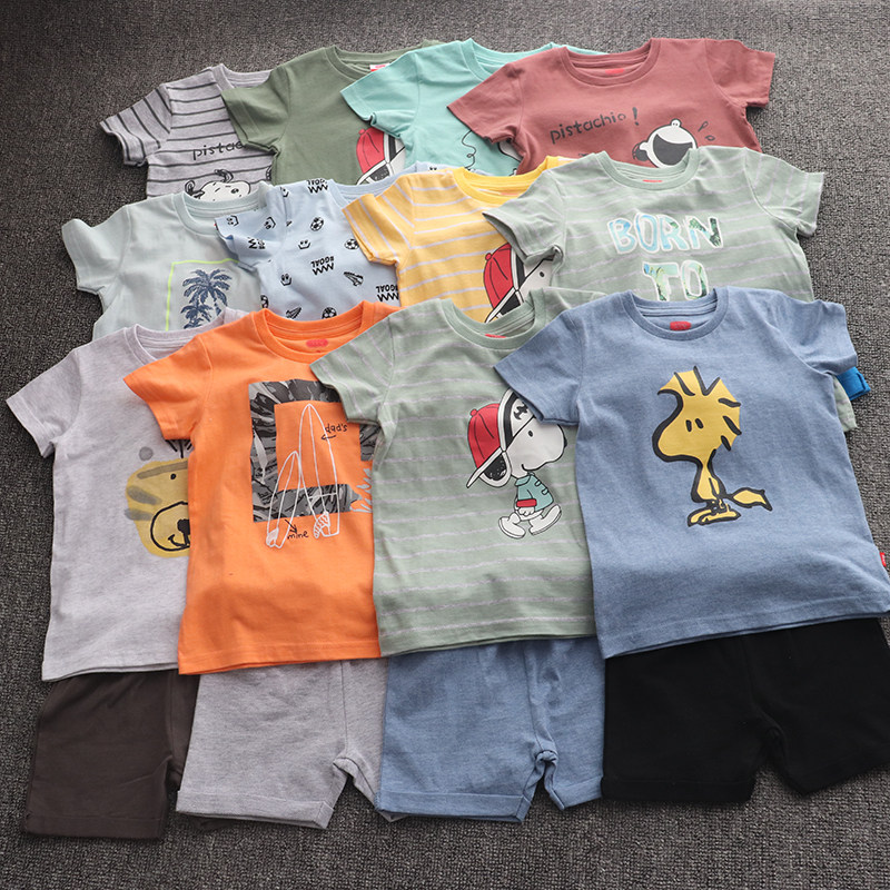 短棉套装小孩小童2-5小裤装