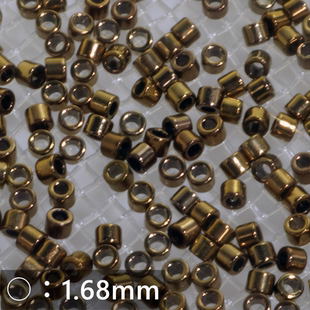 Calais加莱袋装 1.68mm古董珠10克 串珠刺绣婚纱手工高级定制