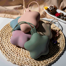 新款出口宝宝安抚奶嘴硅胶收纳盒外出便捷可悬挂防尘包婴儿奶嘴盒