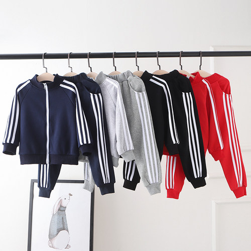 春秋薄款男女童运动服宽松外套