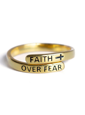 跨境FAITHOVERFEAR十字架信仰战
