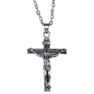 首饰 厂家潮流货源十字架项链吊坠十字架项坠男士 新款 霸气时尚