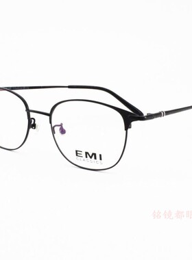 新款钛金男女韩版复古眼镜框显瘦细腿可配镜片近视时尚潮流86298