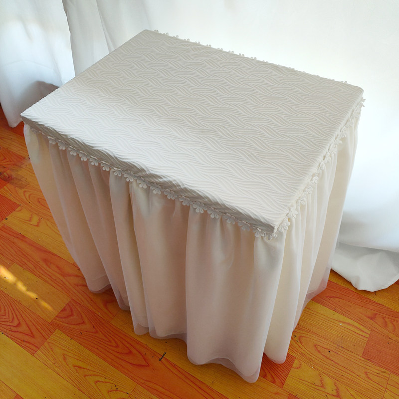 床头柜罩套防尘套罩保险箱装饰遮挡布现代防尘保护套家用简约桌布