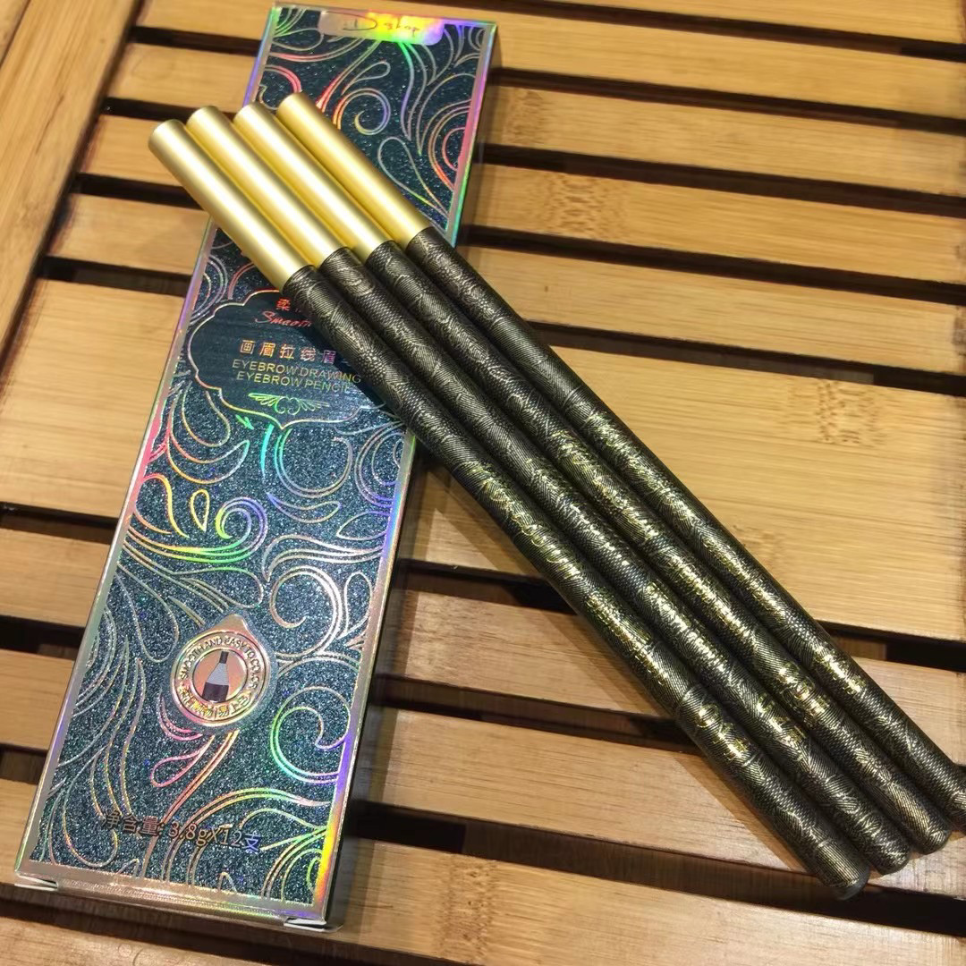 艾蒂小铺80064画眉拉线眉笔 防水不脱妆自然不晕染棕咖色初学者