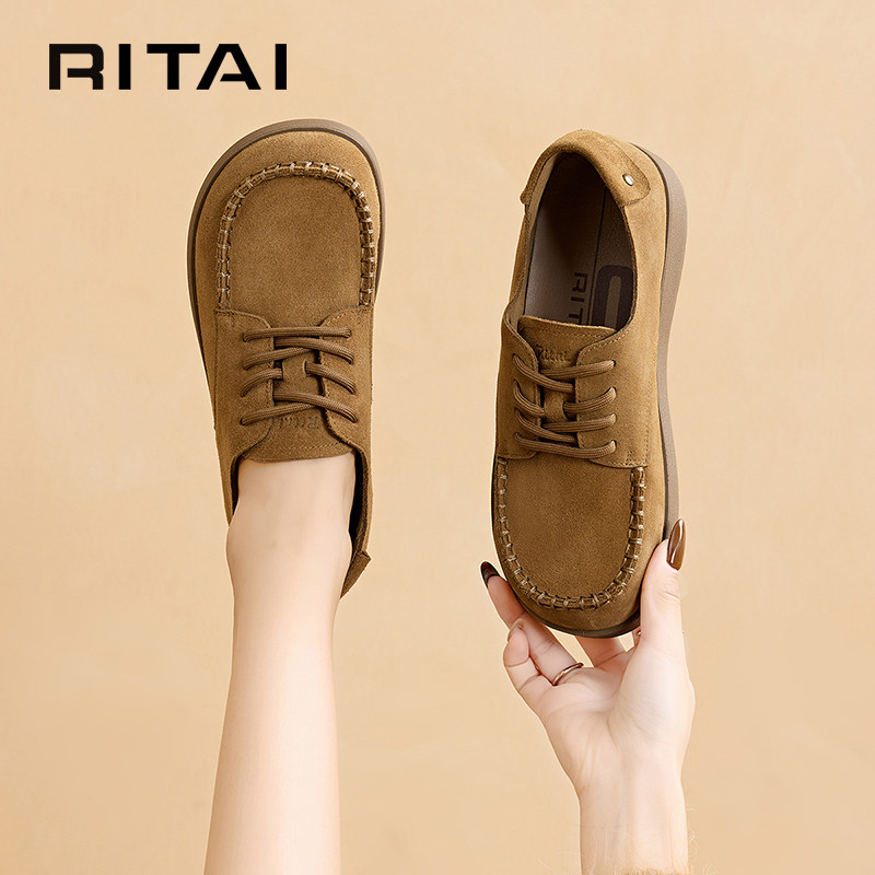 日泰女鞋2025春秋新款复古勃肯鞋女平底舒适女单鞋轻便浅口休闲鞋,女鞋,勃肯鞋/软木鞋,淘宝优惠券,粉丝福利购,淘宝优惠卷