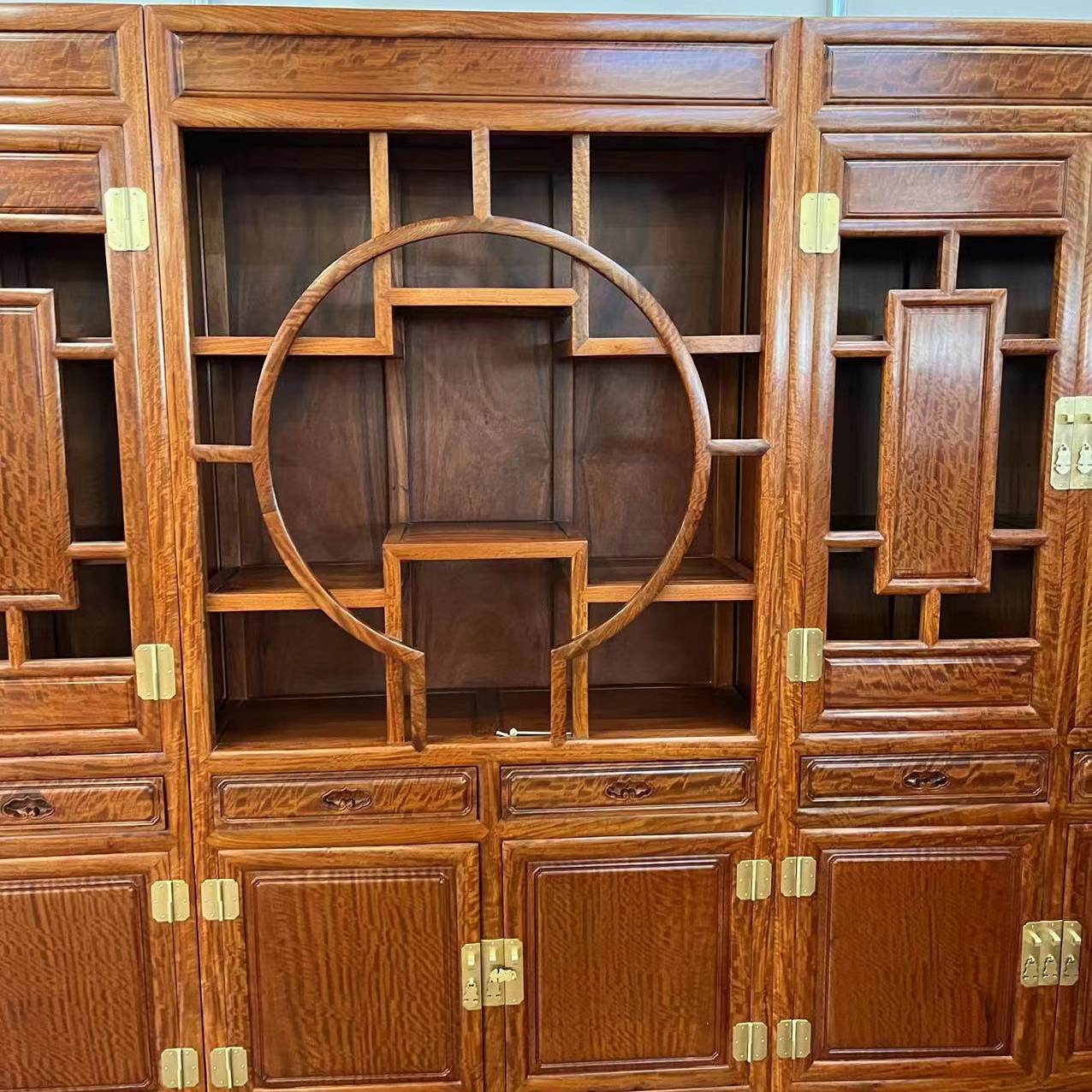 红木家具大果紫檀书柜书架组合中式实木花梨木仿古书橱储物展示架,住宅家具,红木书柜/书架,淘宝优惠券,粉丝福利购,淘宝优惠卷