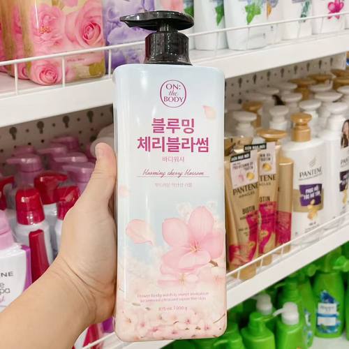 韩国正品LG on沐浴露保湿滋润香体女补水身体沐浴香留香持久900g