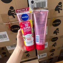 泰国NIVEA妮维雅100倍精华防晒乳霜身体紫外线度假uv牛油果