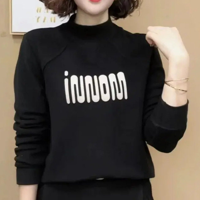 冬季双面绒保暖打底衫上衣女士新款休闲百搭大码半高领内搭,女装/女士精品,大码内搭,淘宝优惠券,粉丝福利购,淘宝优惠卷