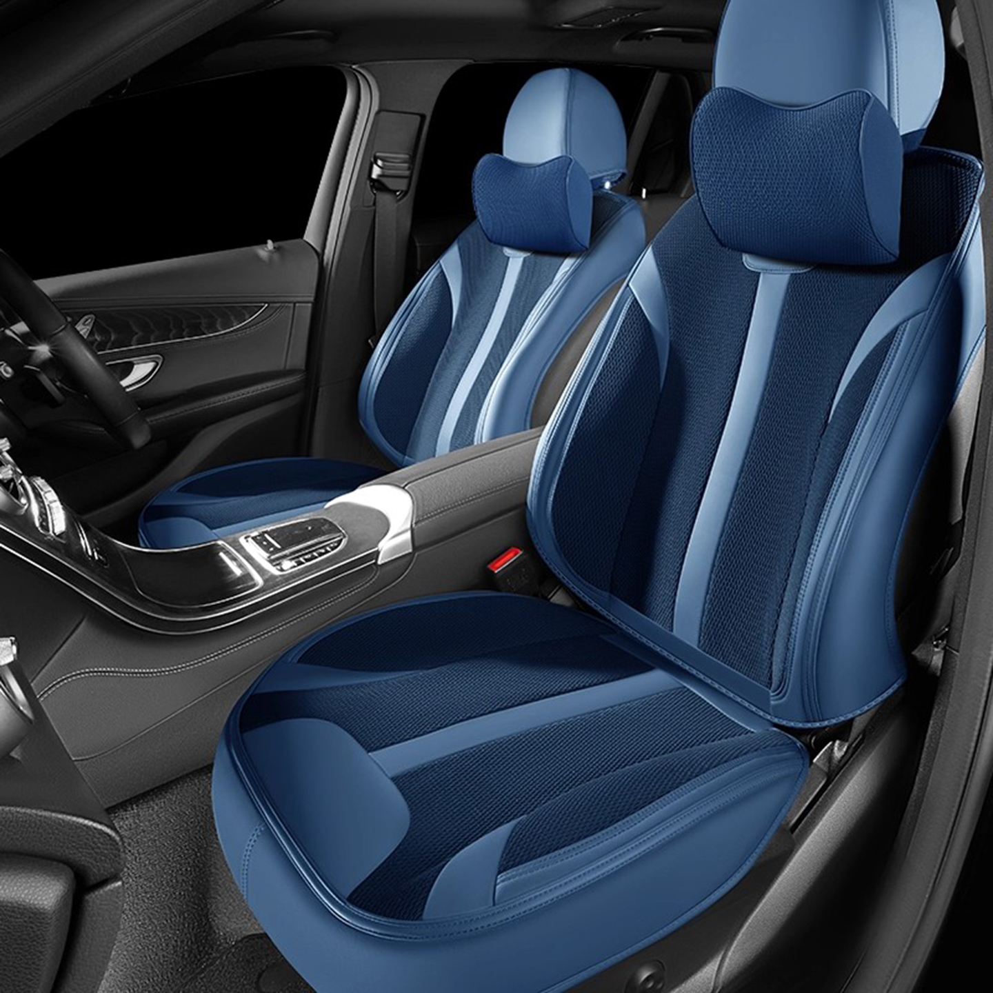 冰丝座套通风汽车坐垫座垫