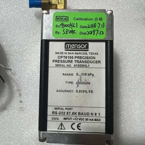 议价mensor德国威卡CPT6100高精数字压力变送器可维修