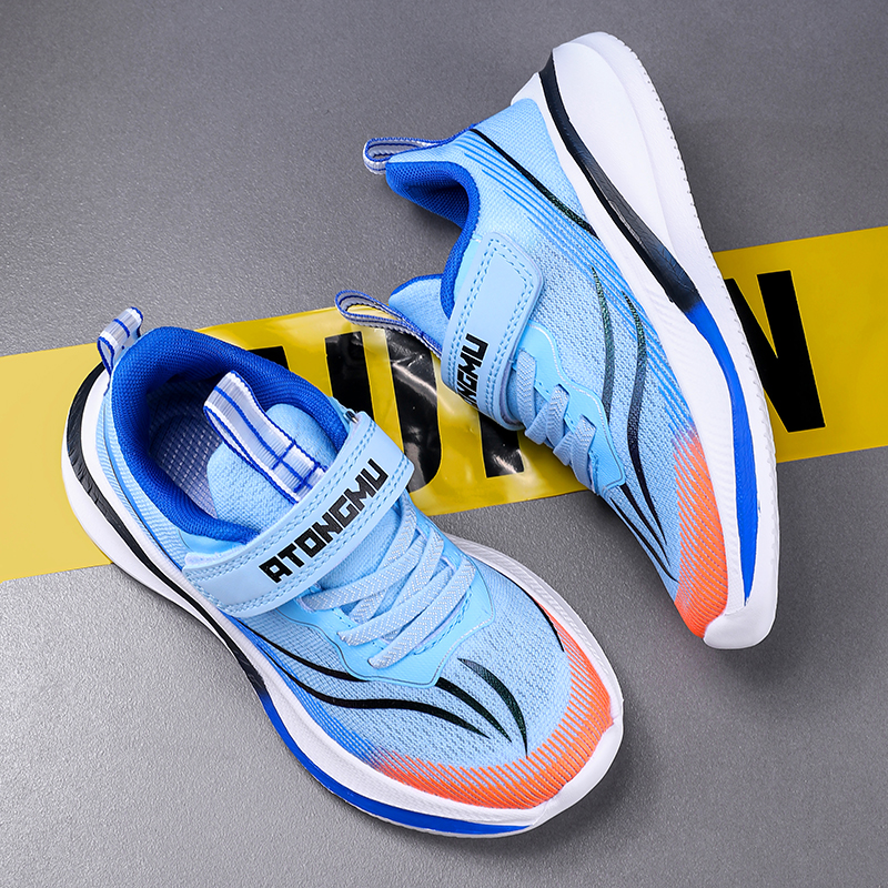 阿童木中大童男童运动鞋赤兔春秋网面透气儿童鞋子轻便女童跑步鞋