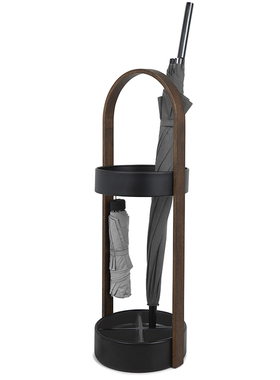 umbra雨伞架家用实木落地式雨具雨伞收纳架酒店大堂雨伞桶收纳桶