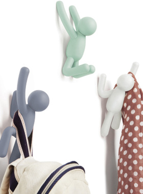 Umbra创意伙伴挂钩欧式衣帽钩衣钩包包挂钩强力壁挂衣架挂钩墙壁