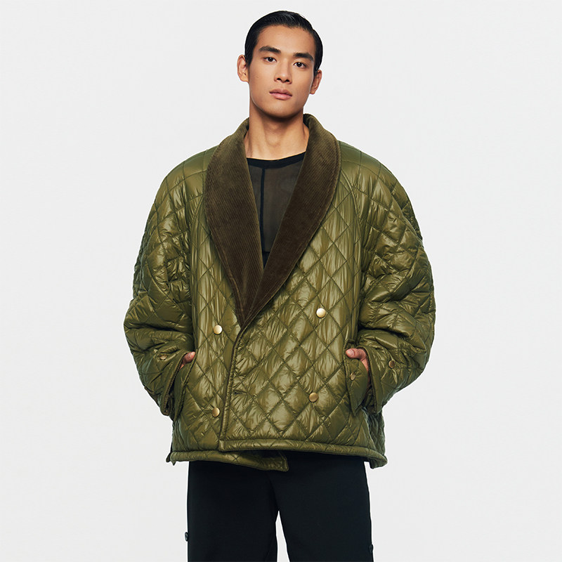 southstudio时尚上面可穿棉服