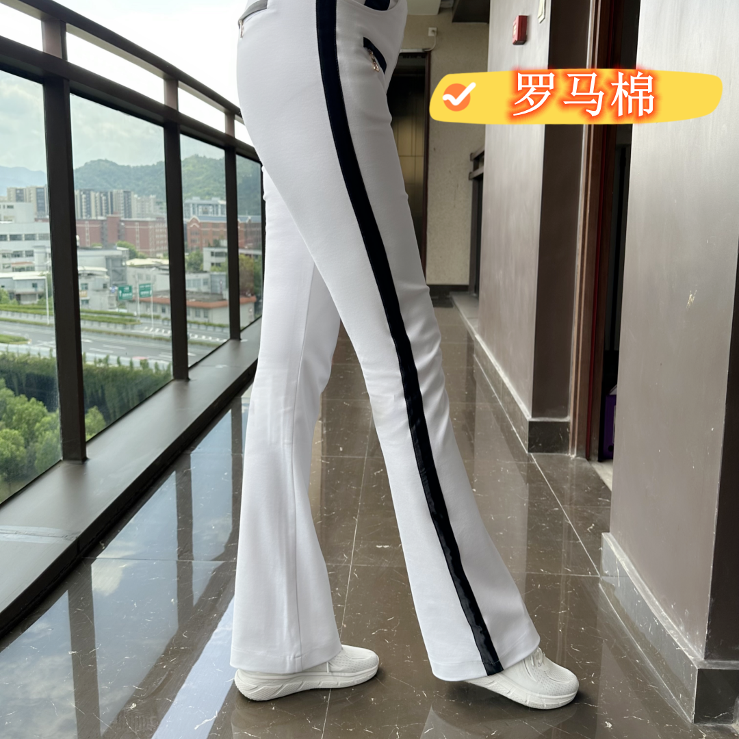 快乐舞步健身操常规中老年运动裤