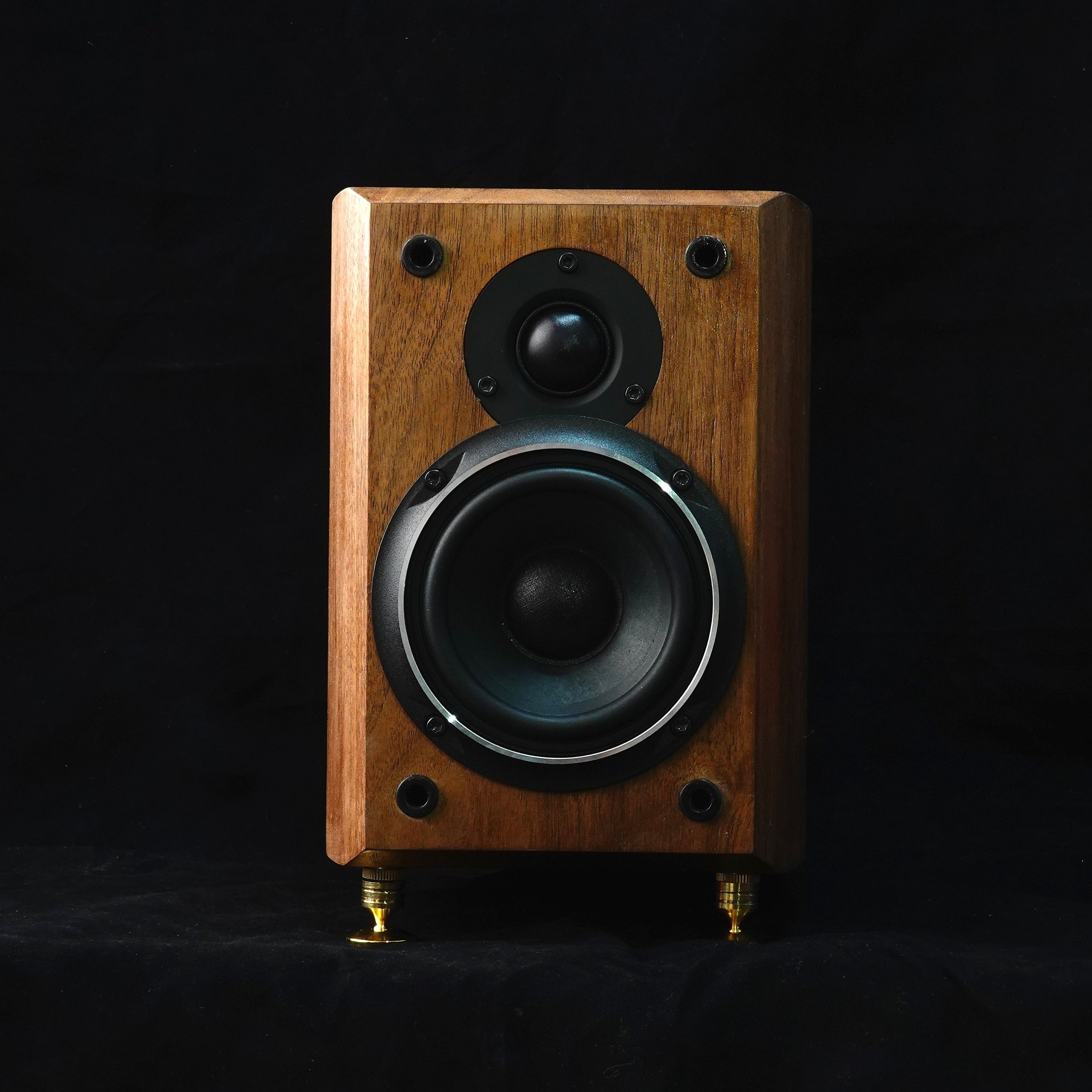 许英谔音响收藏级爆款小四4寸主6.5寸被动hifi高保真发烧音箱4265