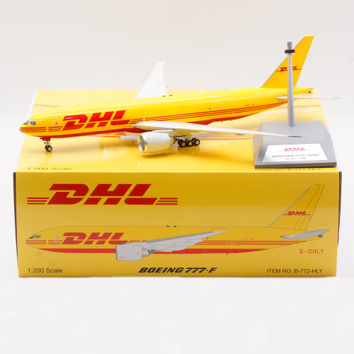 DHL仿真合金飞机模型B777-F