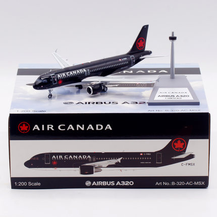加拿大航空B-Models1:200合金飞机模型空客A320仿真静态C-FMSX